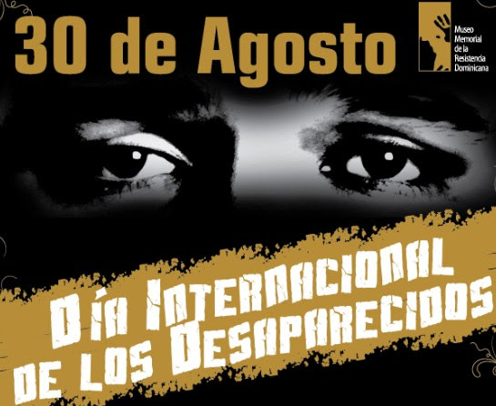 30 de Agosto Día Internacional del Detenido Desaparecido